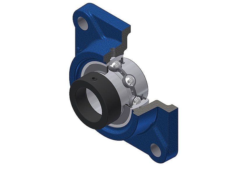 NTN M-UELF210D1 FLANGED HOUSING UNIT