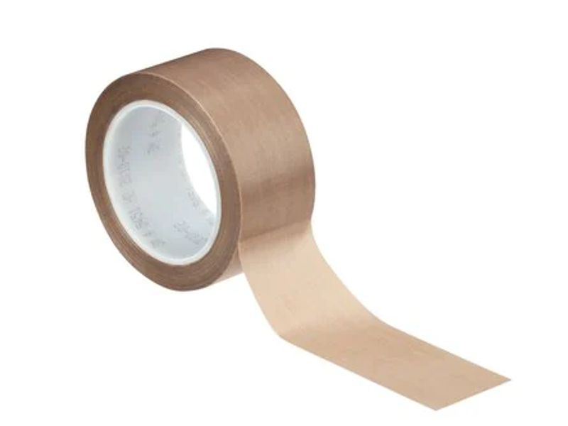 3M PTFE TAPE 5451, BRUN, 19 MM 0,15MM X 19MM X 33 MTR