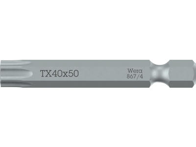 WERA BITS 867/4 Z TORX®, TX 8 X 50 MM