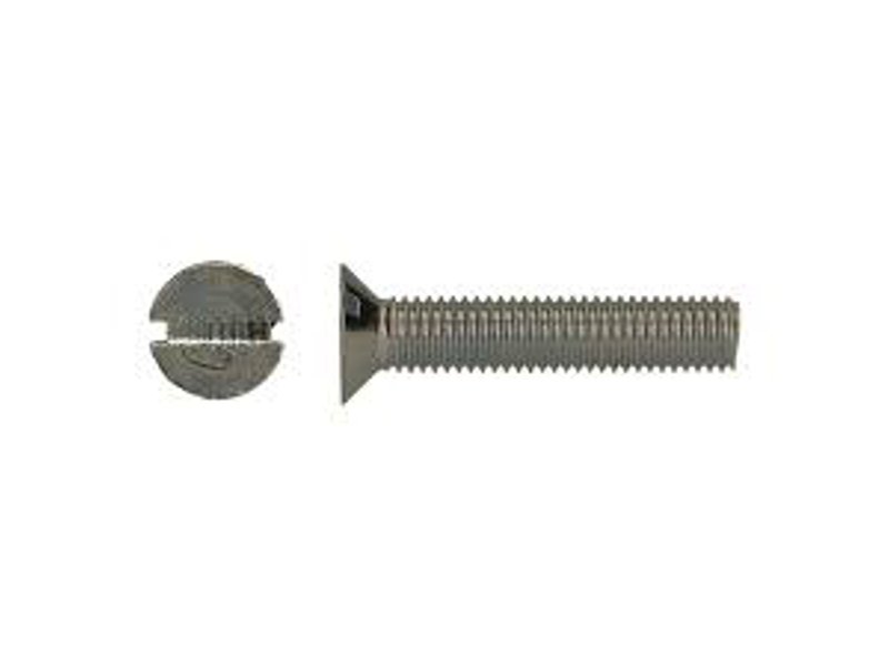 CROSS RECESSED COUNTERSUNK HEAD SCREW M2X6 DIN 965A A2