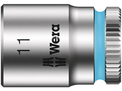 WERA ZYKLOP-TOPPE MED 1/4"-TILSLUTNING 8790 HMA, 11 X 23 MM