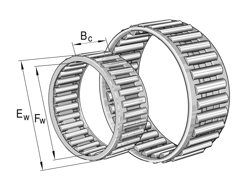 INA K9X12X10-TV/0-7 NÅLEKRANS 9X12X10