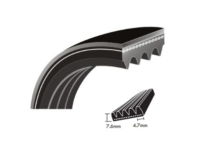 RIBBED BELT PL 865/04