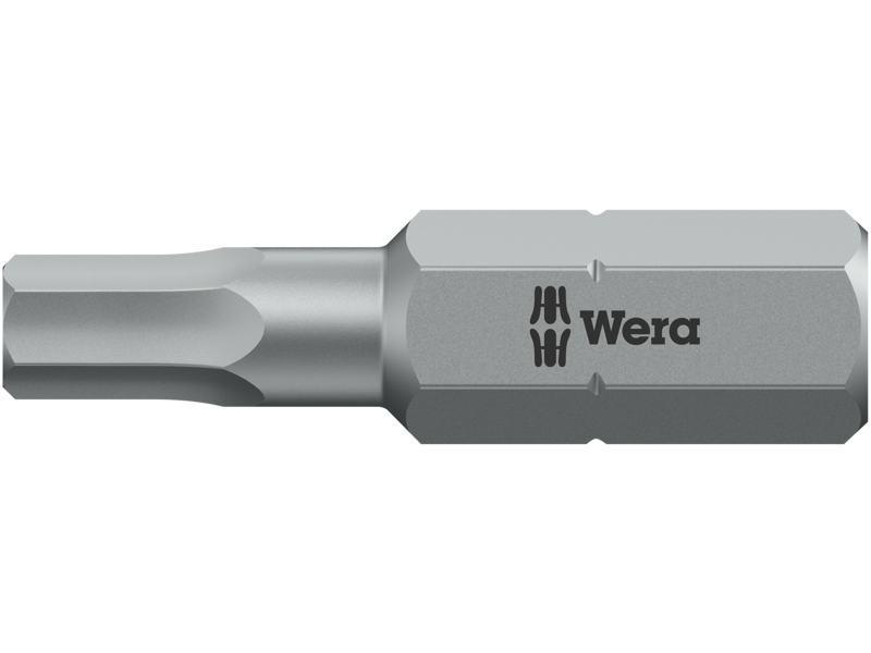 WERA BITS 840/1 Z HEX+ 3/16"X25 MM UNBRAKO 3/16" X 25MM