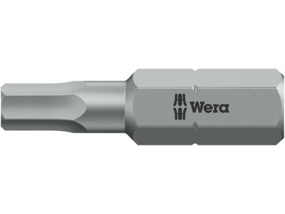 WERA BITS 840/1 Z HEX+ 3/16"X25 MM UNBRAKO 3/16" X 25MM