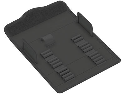 WERA TEKSTILBOKS KRAFTFORM KOMPAKT 900 9467, TOM, 185 X 70 X 105 MM