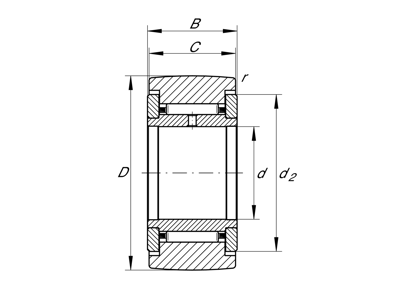 INA NATR10-PP-A TRACK ROLLER BEARING