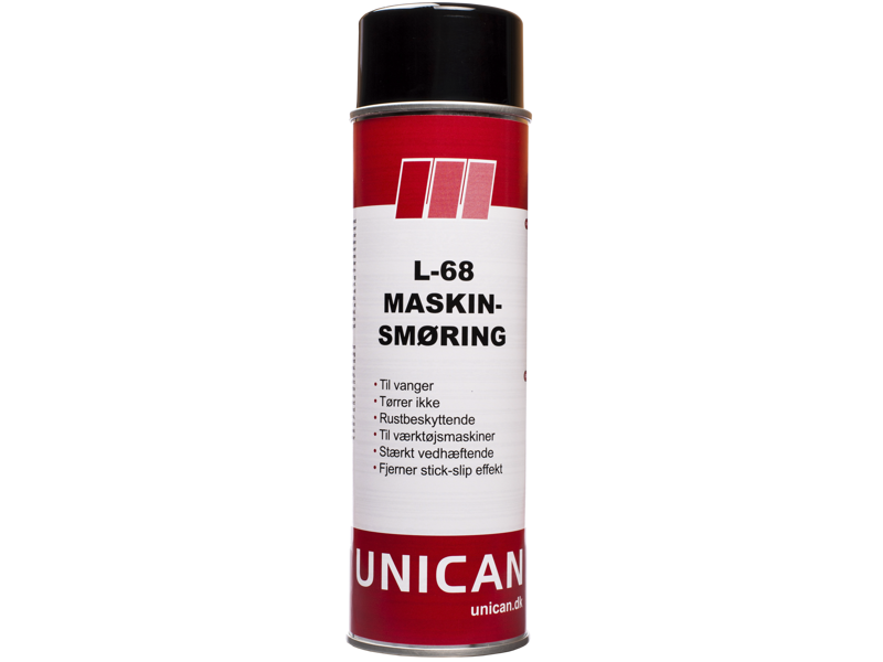 UNICAN L-68 MASKINSMØRING 500 ML SPRAY