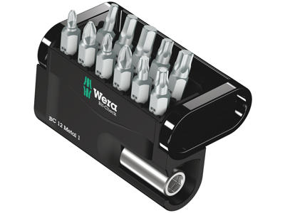 WERA Bit-Check 12 Metal 1 SB, 12 DELE