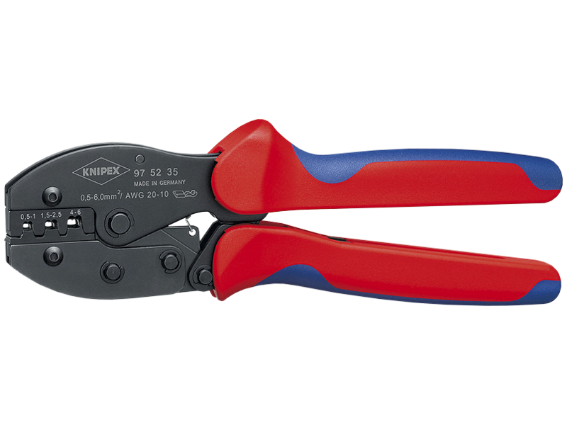 KNIPEX 97 52 35 KRYMPETANG 0.50 - 6.0MM2 220MM