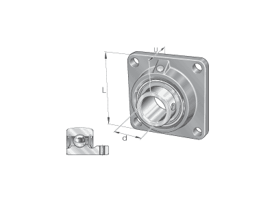 INA PCJY12-XL FLANGED HOUSING UNIT