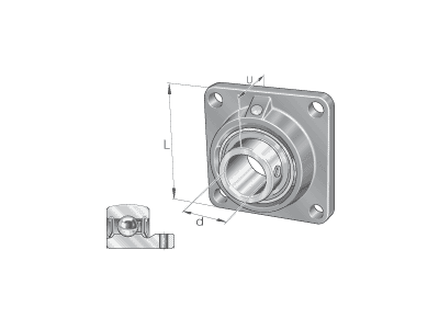 INA PCJY17-XL FLANGED HOUSING UNIT