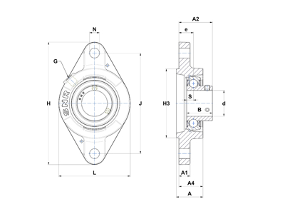 SNR USFLZ.206 HOUSING UNIT 30X62X30