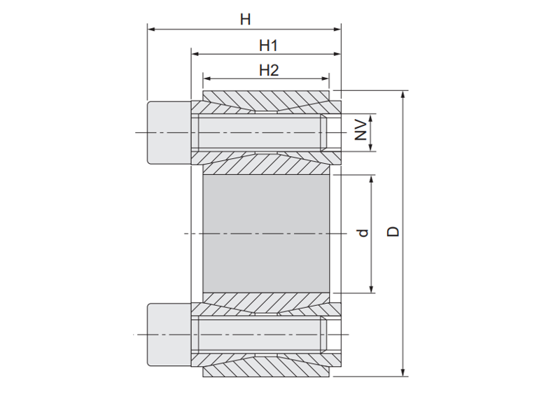 HUB LOCK KLGX040