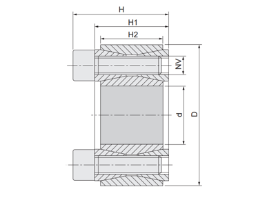 HUB LOCK KLGX024