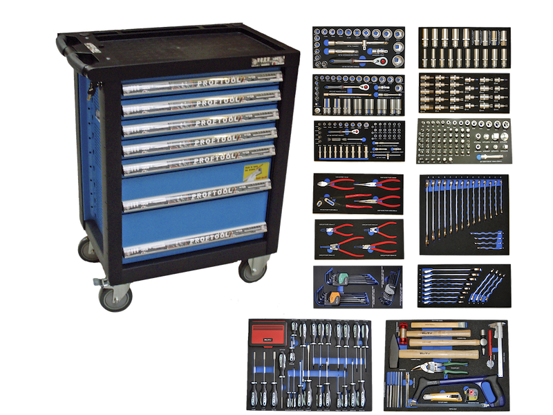 BATO 9137-468 VÆRKSTEDSVOGN  468 DELE - 7 SKUFFER