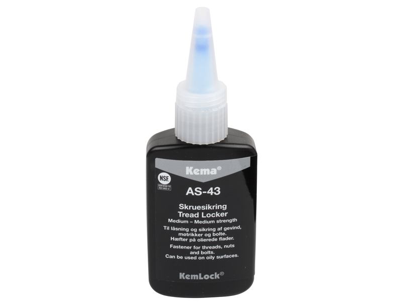 KEMA AS-43 SKRUESIKRING 50 ML. MEDIUM 