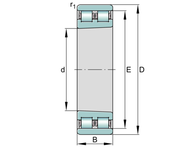 FAG NN3021-D-K-TVP-SP-XL SPINDELLEJE 105X160X41