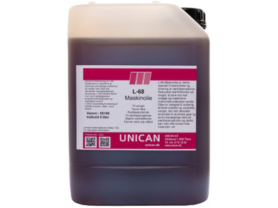 UNICAN L-68 MASKINSMØRING 5 LTR