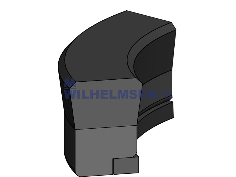 KOMPAKT TÆTNING 25X33X6 STANGTÆTNING NBR/NBR-FABRIC/POM 80 SHORE