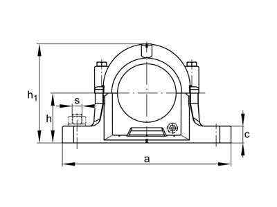 FAG SNV260-F-L STÅLEJEHUS 