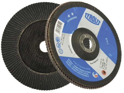 TYROLIT LAMELSKIVE 27XLA Ø115 ZA60Q-B 115MM K60 STÅL/INOX 27LA STANDARD