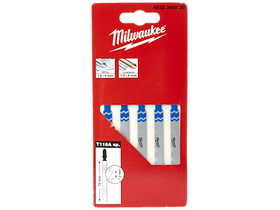 MILWAUKEE STIKSAVKLINGE 5 STK F/METAL 66/1,2MM 