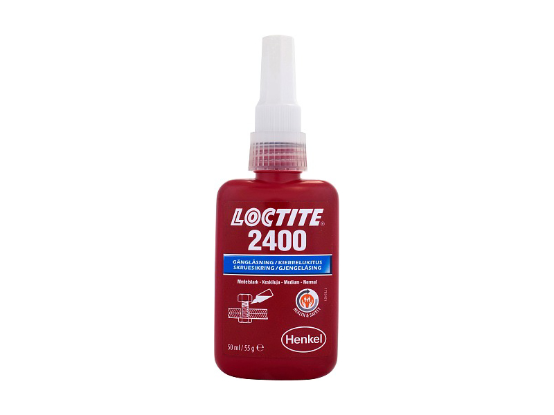 LOCTITE 2400 50 ML  GEVINDSIKRING "MIDDEL STYRKE" 