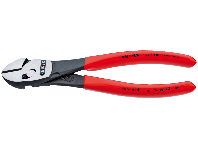 KNIPEX 73 72 180 KOMPACT SKÆVBIDER 180MM ERGO TWIN FORCE 7372 