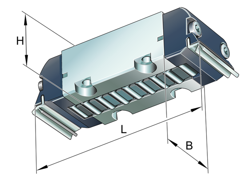 INA RUS26102-GR3/-10-15 LINEAR RECIRCULATING ROLLER BEARING UNIT