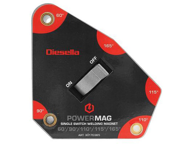 DIESELLA SVEJSEMAGNET ON/OFF FUNKT. 60°/90°/110°/115°/165°