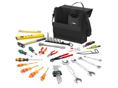 WERA VÆRKTØJSSÆT TIL VVS- OG KLIMATEKNIK Wera 2go SHK 1, 36 DELE