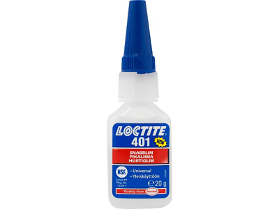 LOCTITE 401 20 G  HURTIGLIM UNIVERSEL "LAV VISKOSITET"