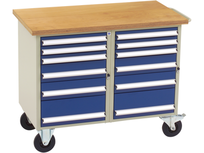 BLIKA VÆRKSTEDSVOGN VVM M/2STK. KABINETTER SS1.6