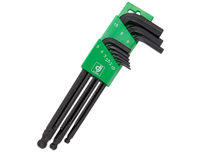 STIFTNØGLESÆT 1.5-10MM 9 DELE NR 31089