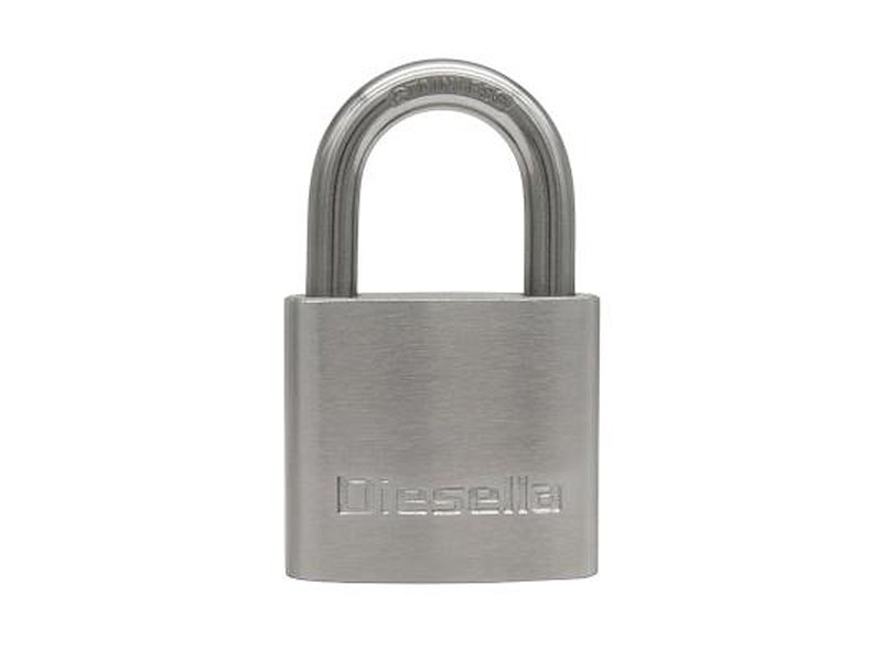 DIESELLA HÆNGELÅS 38MM RUSTFRIT STÅL