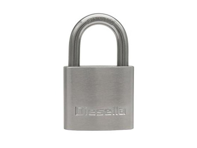 DIESELLA HÆNGELÅS 38MM RUSTFRIT STÅL