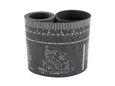 DIESELLA CURV-O-MARK WRAPAROUND 177B SORT XL F/4-12" RØR