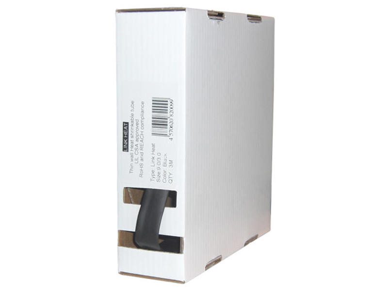 KRYMPEFLEX SORT 9.0 MM MED LIM - KRYMPER 3:1