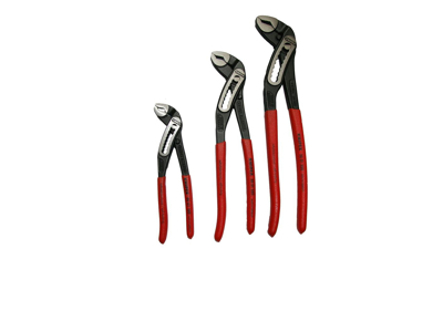 KNIPEX 00 20 52 S VANDPUMPETANGSÆT TILBUD 8801-180+250+300