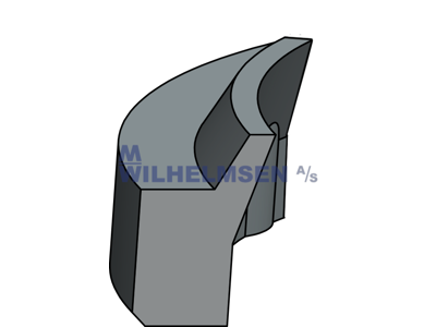 WIPER 5X12X4/2.5 TPE