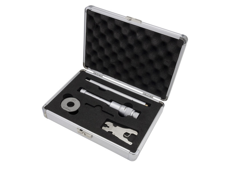 DIESELLA INDVENDIG 3-PUNKT MIKROMETER  16-20 MM INKL. FORLÆNGER OG KONTROLRING