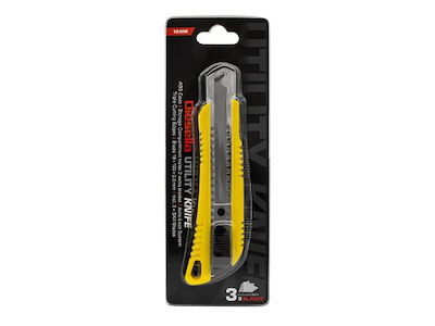 DIESELLA HOBBYKNIV 18MM AUTOLÅS, MAGASIN M/2 EKSTRA BLADE