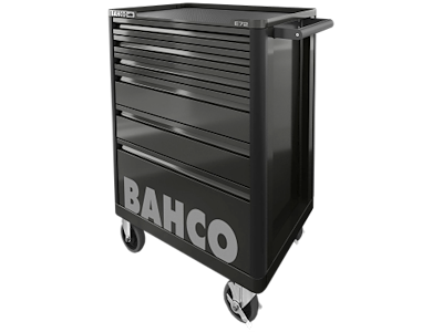BAHCO 1472K6RED VÆRKSTEDSVOGN E72 6 SKUFFER SORT - TOM