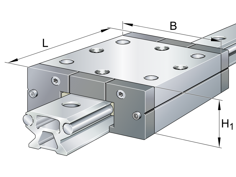 INA LFKL25-SF CARRIAGE