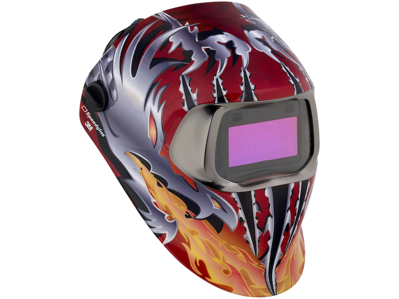 3M SPEEDGLAS 100V 'RAZOR DRAGON' SVEJSESKÆRM M/GRAFIK