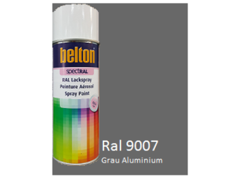 RAL 9007 GRÅ ALU SPRAYFARVE 400 ML SPRAY