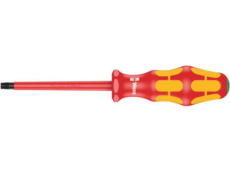 WERA 167 I VDE-ISOLERET TORX® SKRUETRÆKKER, TX 30 X 100 MM