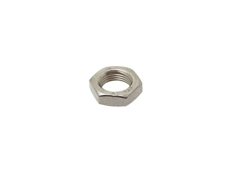 STAINLESS HEXAGON THIN NUT MF16X1,5 A2 (DIN 439B)