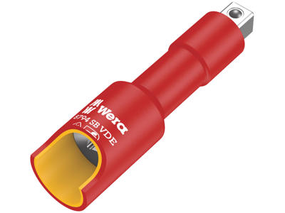 WERA ZYKLOP-FORLÆNGERLED 8794 SB VDE, ISOLERET, KORT, 3/8", 3/8" X 91 MM